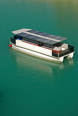 Image showing Solar boat