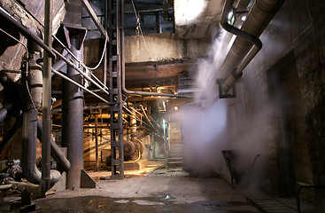 Image showing Old abandoned factory