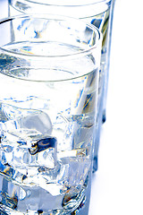 Image showing three glasses with water