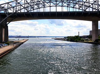 Image showing Lift bridge 