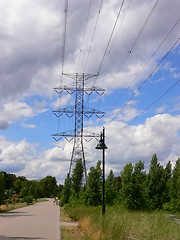 Image showing Transmission lines.