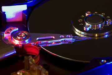 Image showing hard disk drive detail