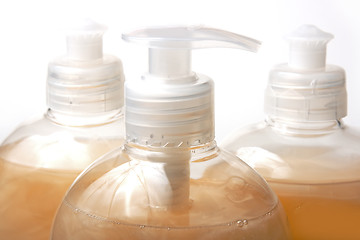 Image showing The liquid soap