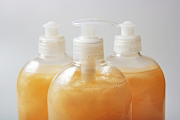 Image showing The liquid soap