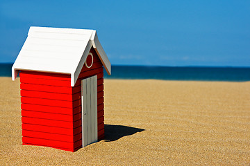 Image showing Beach hut