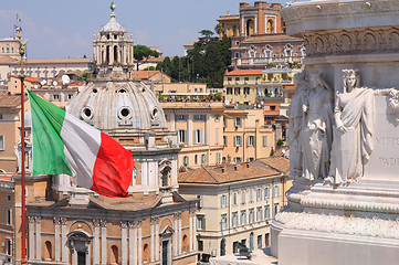 Image showing view of panorama Rome, Italy