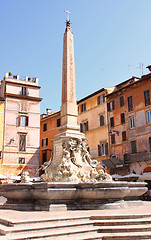 Image showing Pantheon, in Rome, Italy 