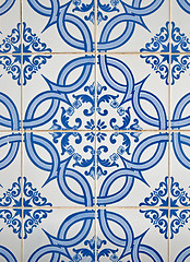 Image showing Portuguese glazed tiles.