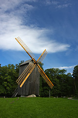 Image showing Windmill landscape