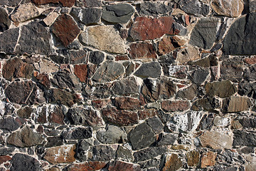 Image showing Stone wall texture