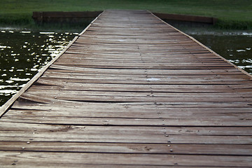 Image showing Wooden Dock