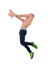 Image showing jumping up