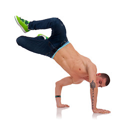 Image showing cool looking breakdancer