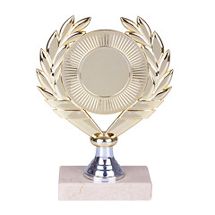 Image showing golden trophy