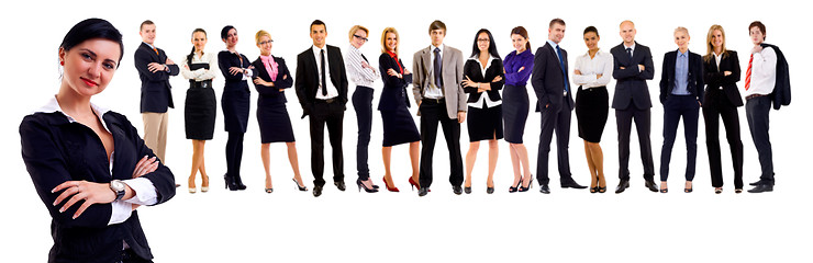 Image showing  attractive business people