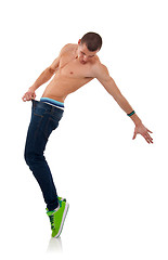 Image showing tip toe dancer