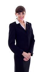 Image showing Positive business woman