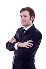 Image showing smiling business man