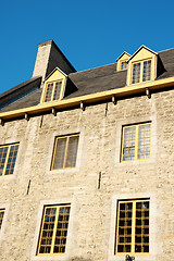 Image showing Old stone house in Quebec City