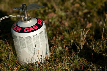 Image showing Gas container