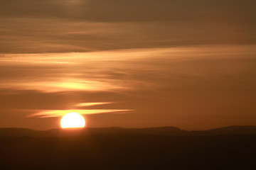 Image showing sunset