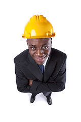 Image showing African engineer businessman 