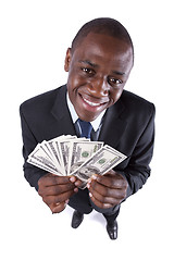 Image showing Rich african businessman 