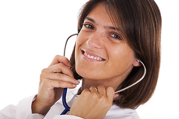 Image showing friendly woman doctor