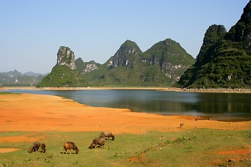 Image showing Qiao Miao Calm Lake