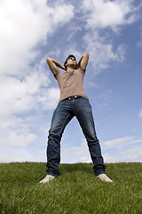 Image showing Teenager in the park