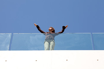 Image showing Modern businesswoman