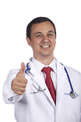 Image showing Friendly male doctor