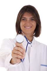 Image showing Friendly female doctor