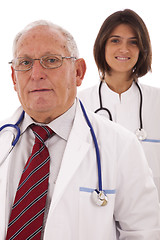 Image showing Friendly team doctors