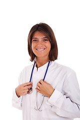 Image showing Friendly female doctor