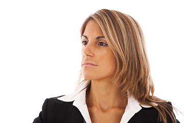 Image showing Serious businesswoman