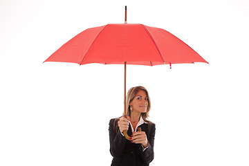 Image showing Insurance businesswoman