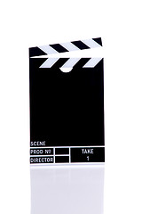 Image showing Movie clapper