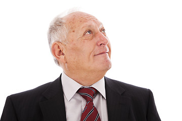 Image showing Happy senior businessman