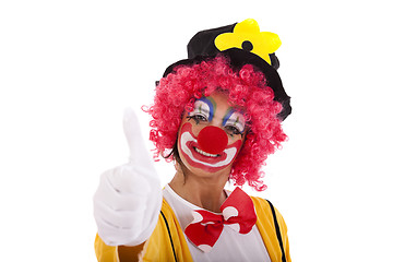 Image showing funny clown