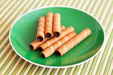 Image showing Wafer rolls