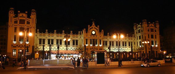 Image showing Valencia train station