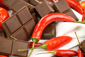 Image showing Chillies And Chocolate