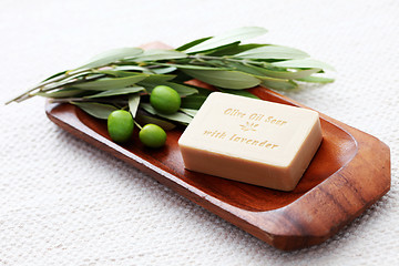 Image showing olive oil soap