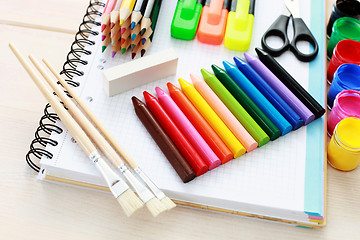 Image showing school supplies