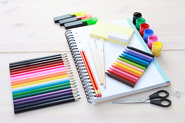 Image showing school supplies