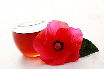 Image showing hibiscus tea