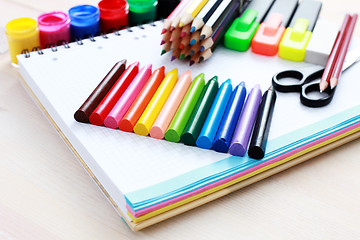 Image showing school supplies