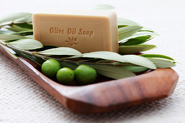 Image showing olive oil soap