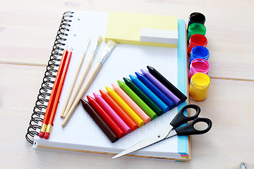 Image showing school supplies